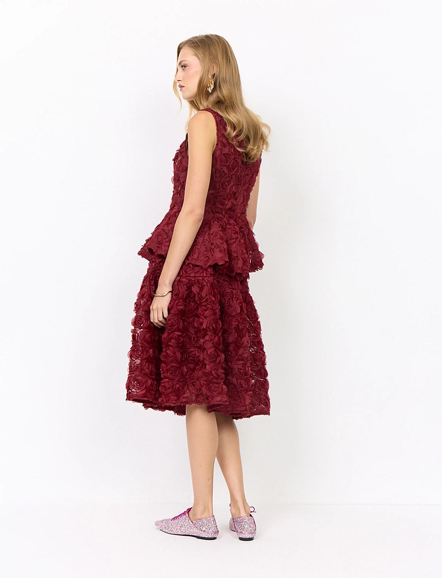 Hunkøn - Marianne Skirt - burgundy - 4