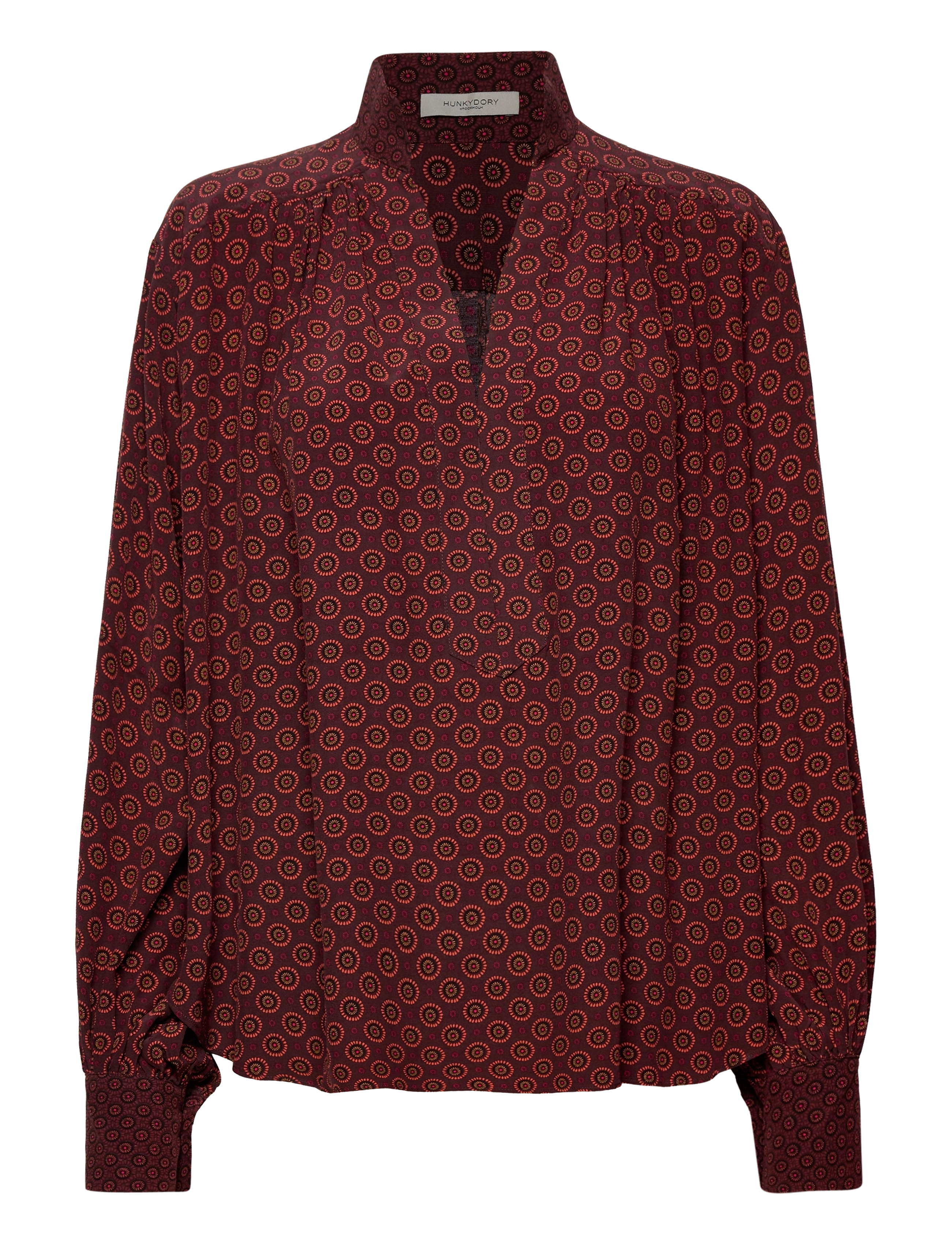 CHOCOLATE BROWN AOP