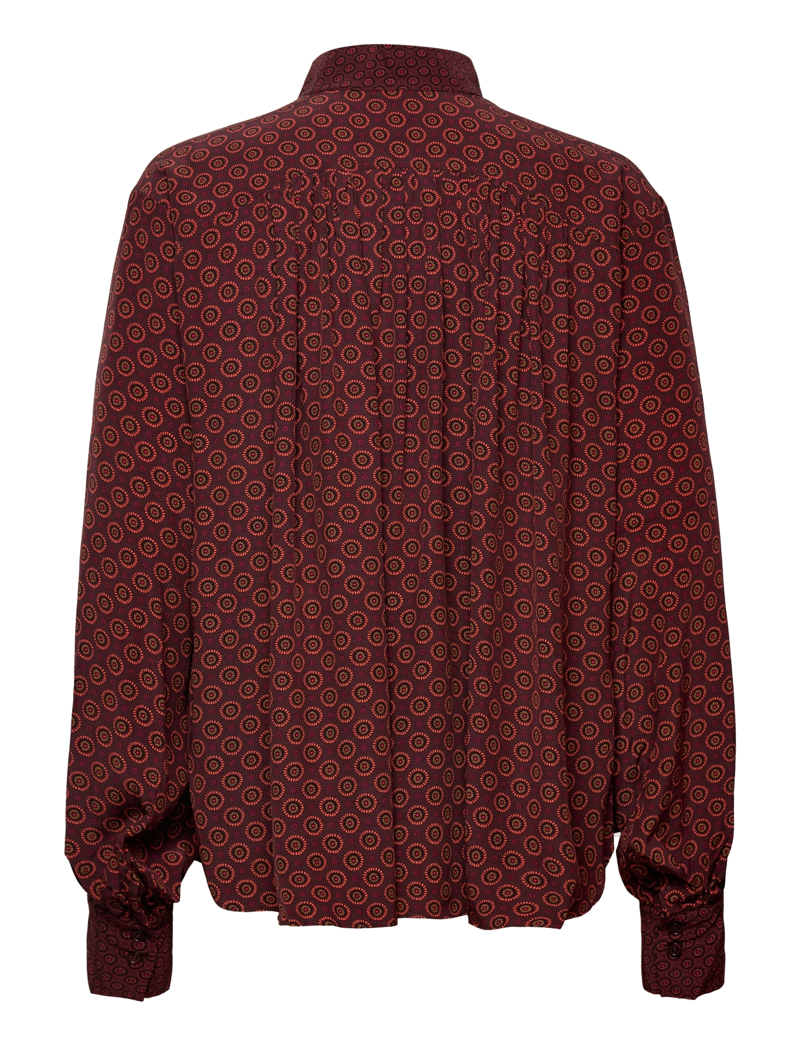 HUNKYDORY - Elena Printed Blouse - chocolate brown aop - 2