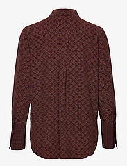 HUNKYDORY - Ellie Shirt - pikkade varrukatega särgid - chocolate brown aop - 1