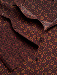 HUNKYDORY - Jamie Shirt Dress - paitamekot - chocolate brown aop - 4