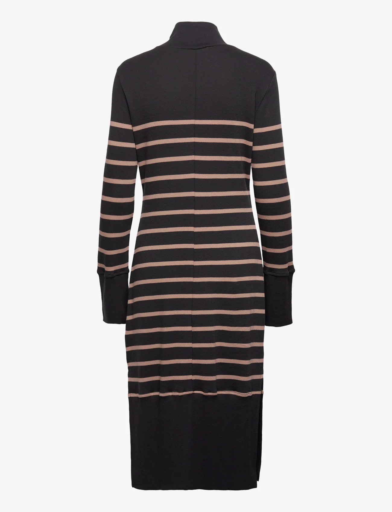 HUNKYDORY - Roxanne Dress - black toffee stripe - 1