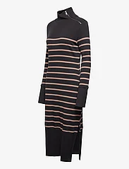 HUNKYDORY - Roxanne Dress - black toffee stripe - 3