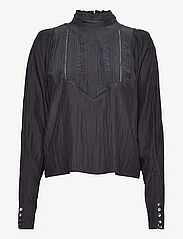HUNKYDORY - Isley Blouse - long-sleeved blouses - charcoal - 0