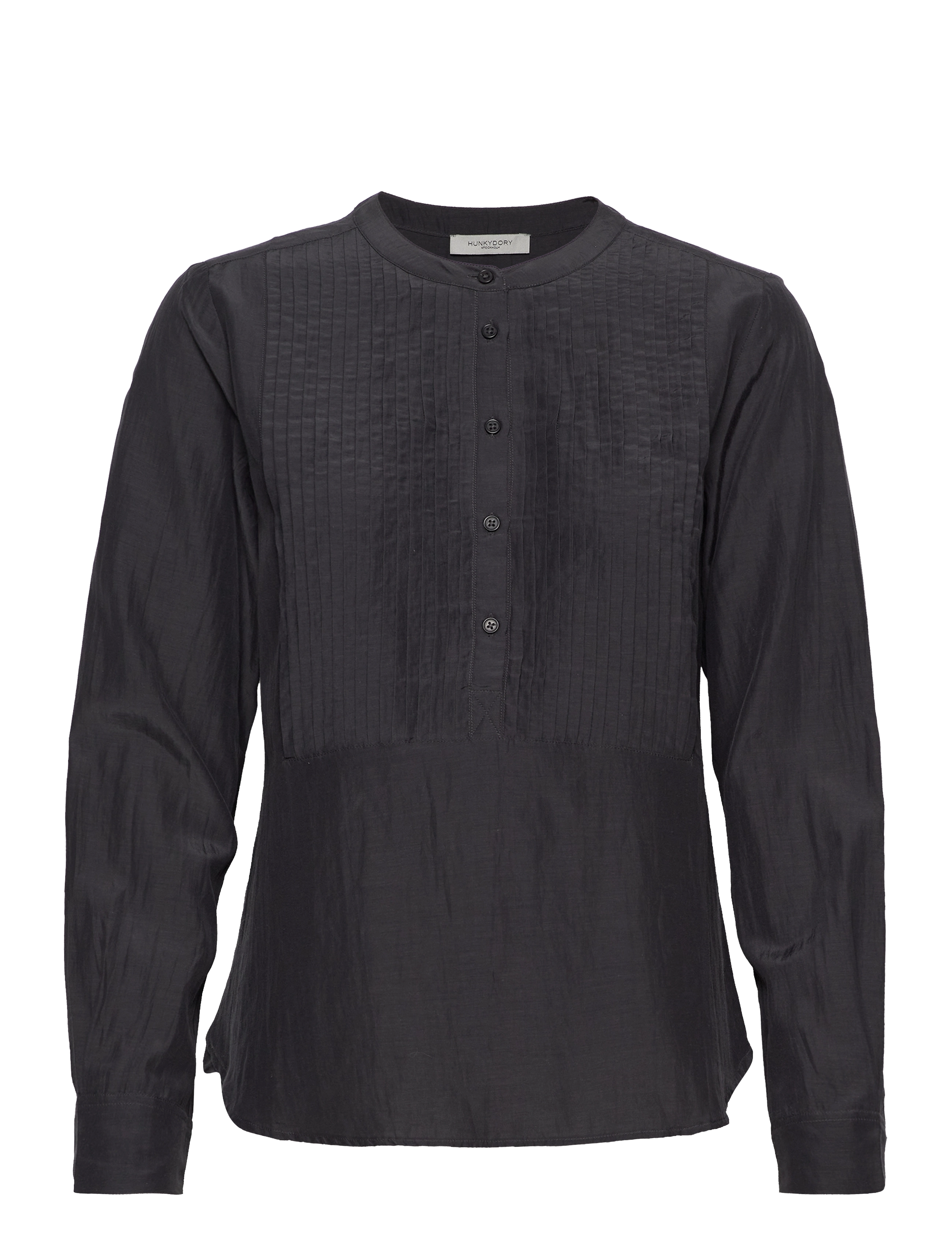 Lee Tux blouse - CHARCOAL