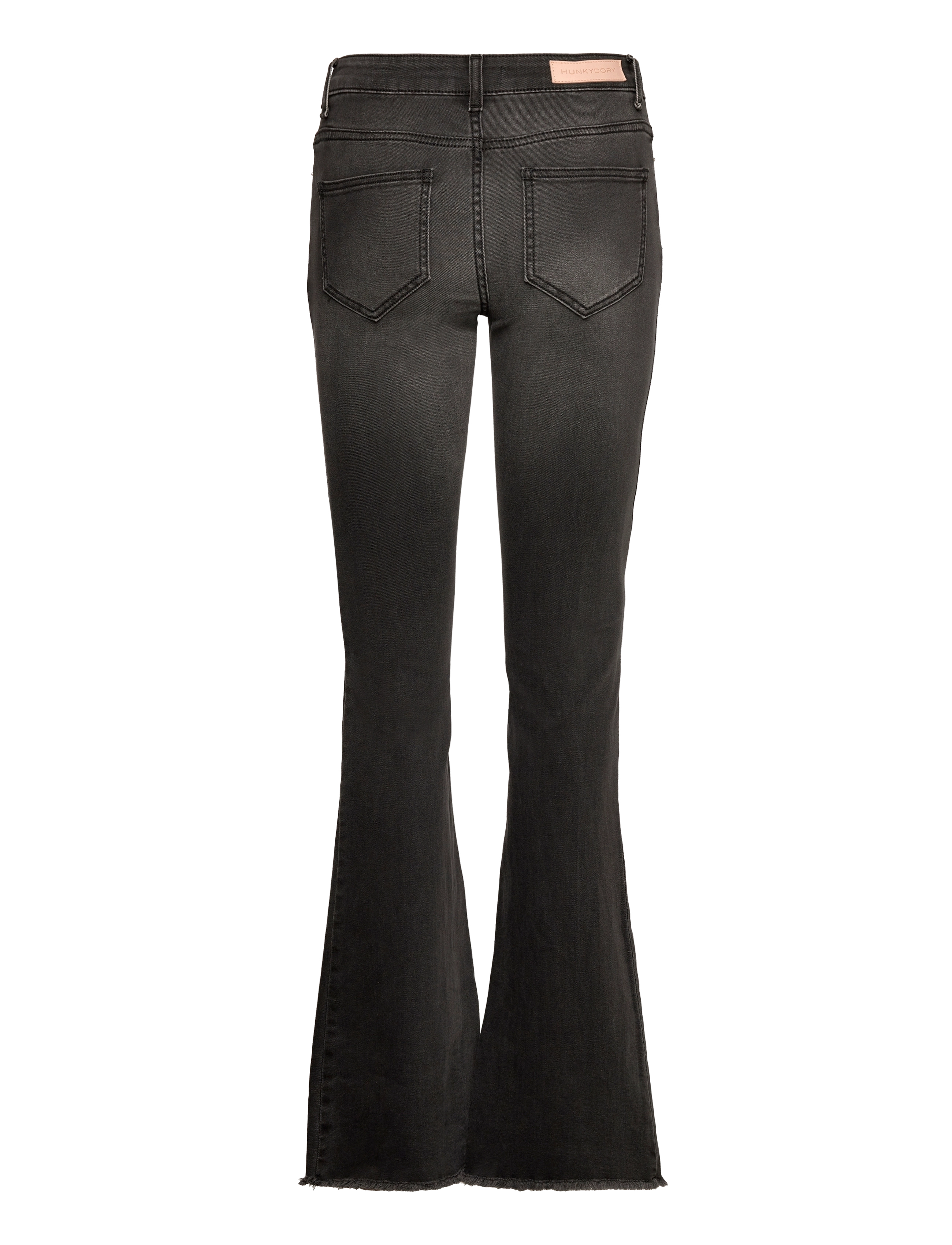HUNKYDORY - Jesse Flared Denim - used black - 1