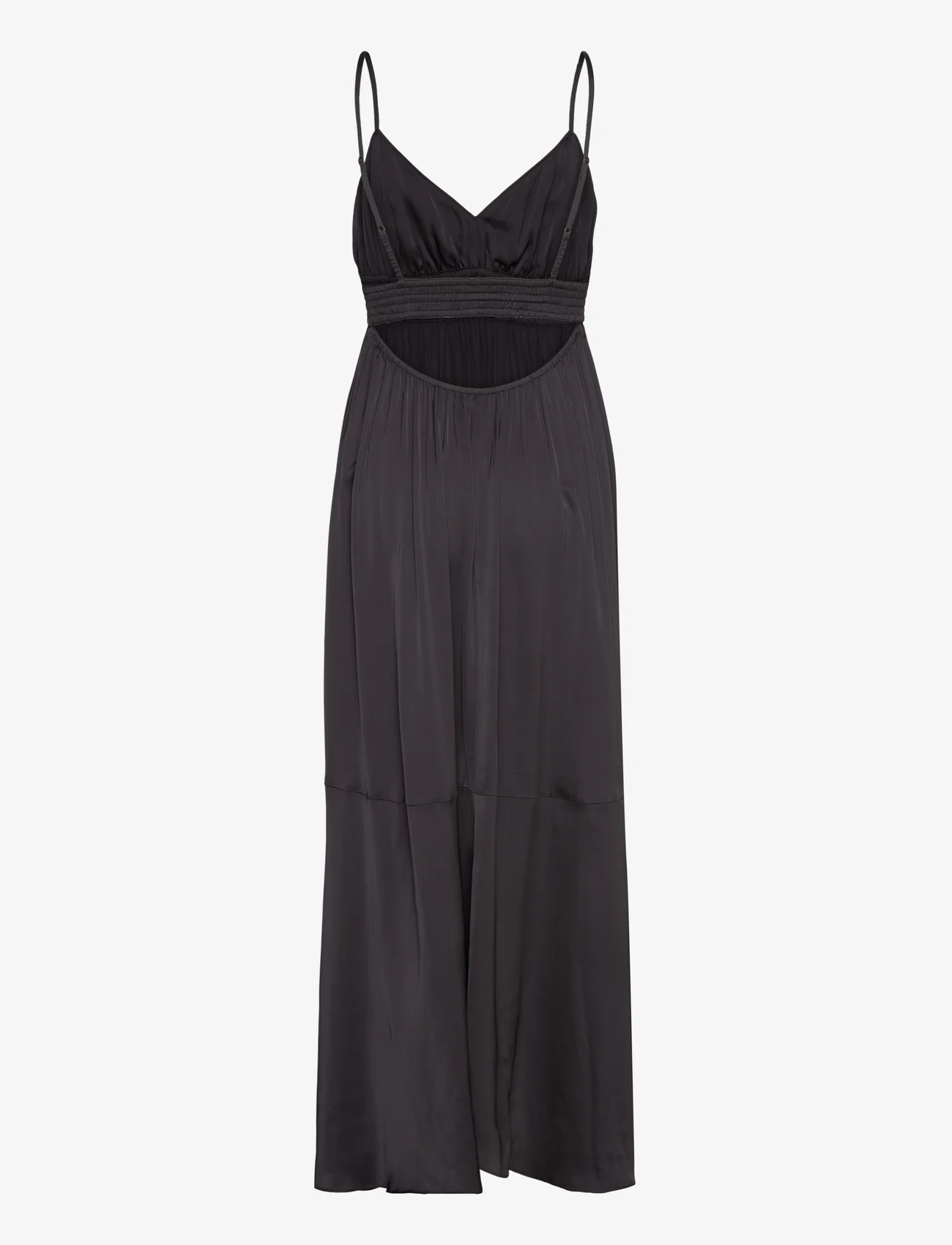 HUNKYDORY - Janine Strap Dress - slip dresses - charcoal - 1
