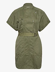 HUNKYDORY - Justine Dress - skjortklänningar - olive green - 0