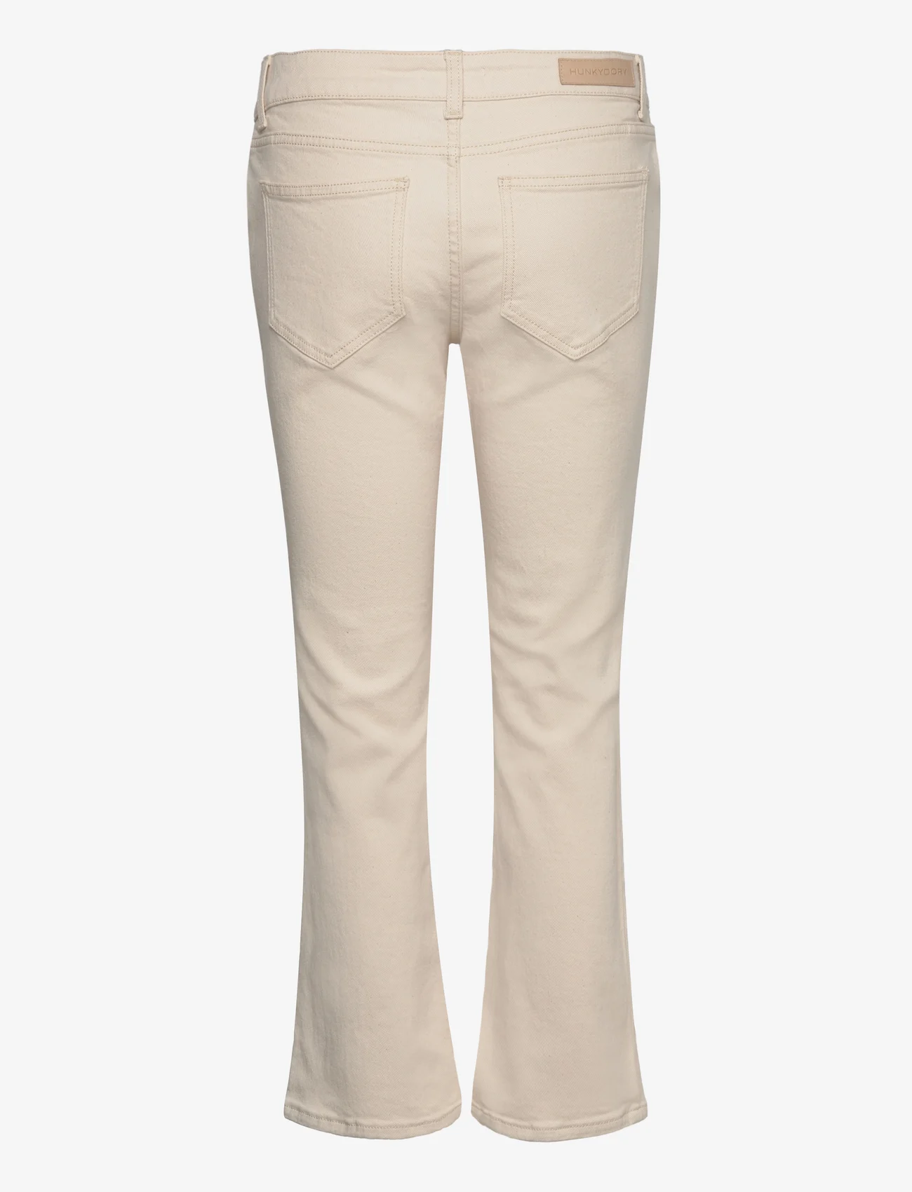 HUNKYDORY - Max Flared Cropped Denim - utsvängda jeans - off-white - 1