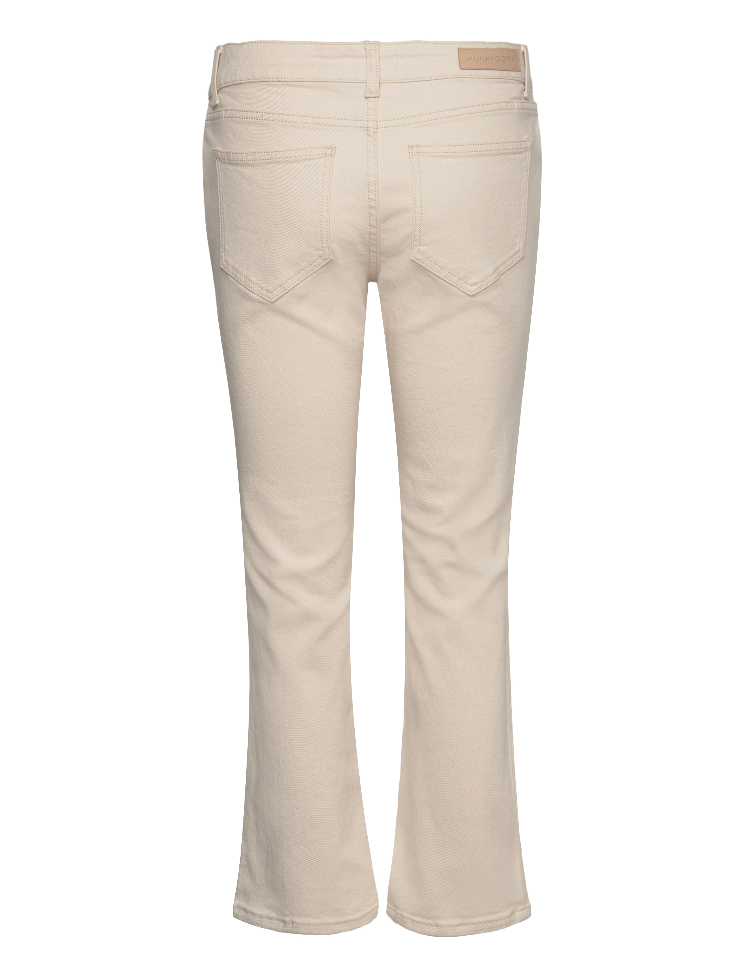 HUNKYDORY - Max Flared Cropped Denim - off-white - 2
