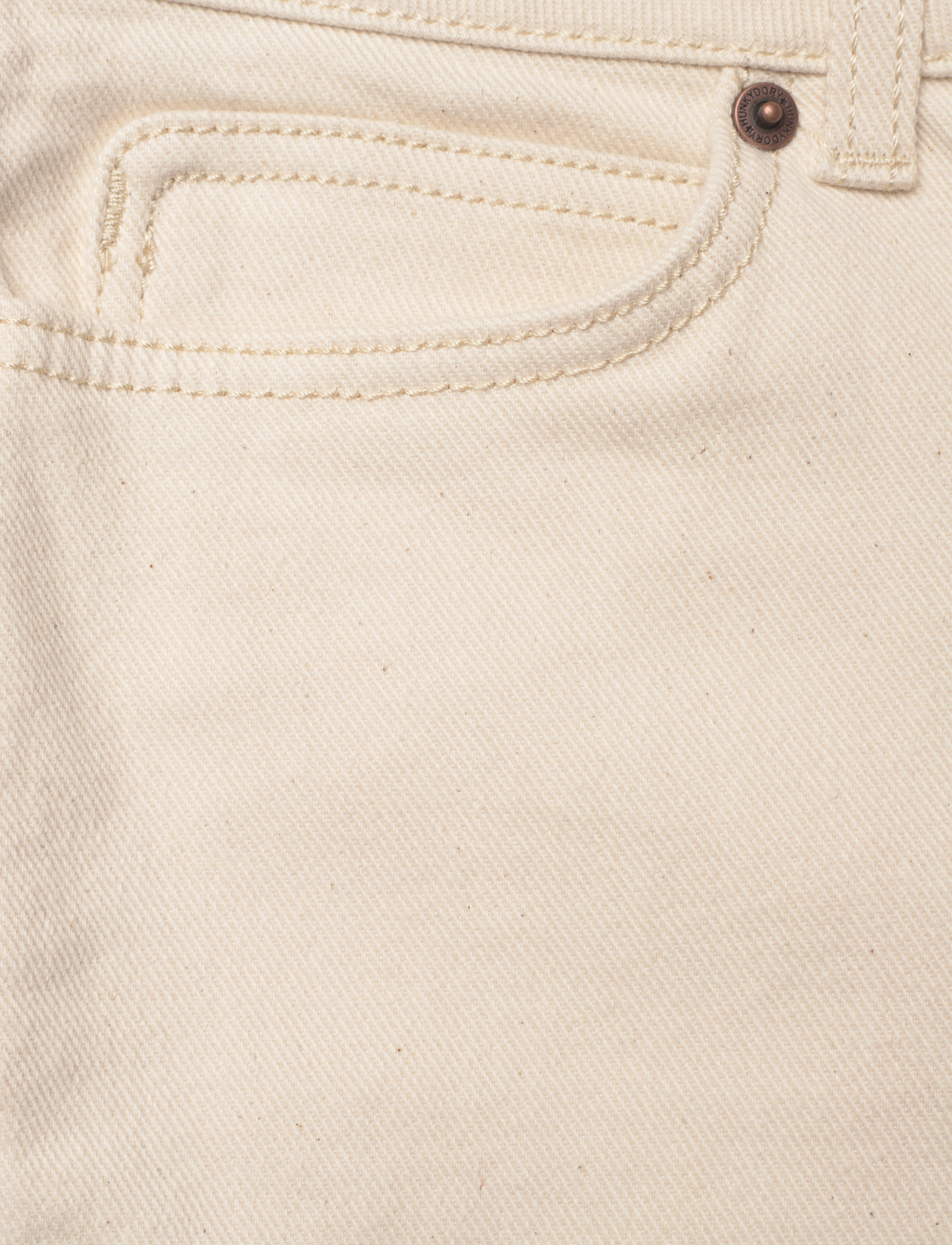 HUNKYDORY - Max Flared Cropped Denim - off-white - 4