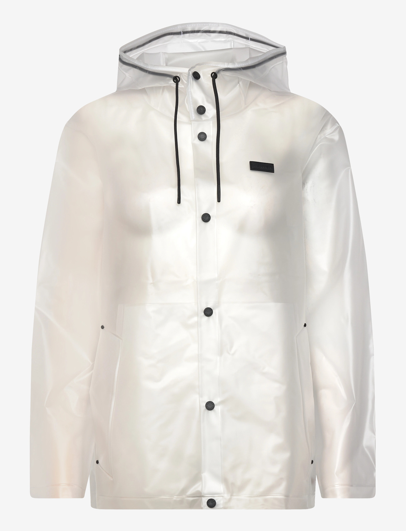 Hunter - PU HOODED JACKET - regnjackor - clear matte - 0