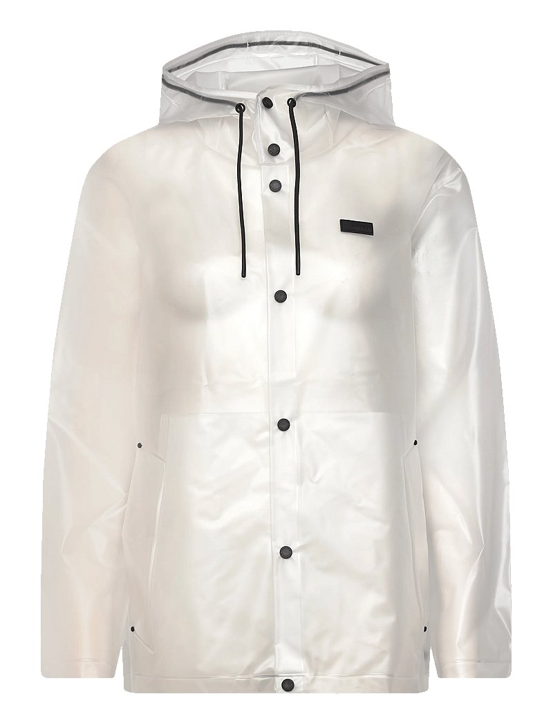 Hunter - PU HOODED JACKET - regnjackor - clear matte - 0