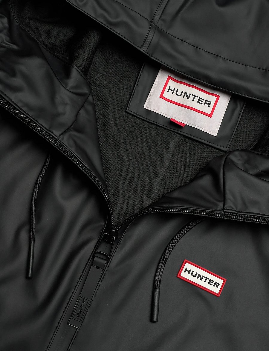 Hunter - ANDREA PU RAINCOAT - regnjakker - black - 5
