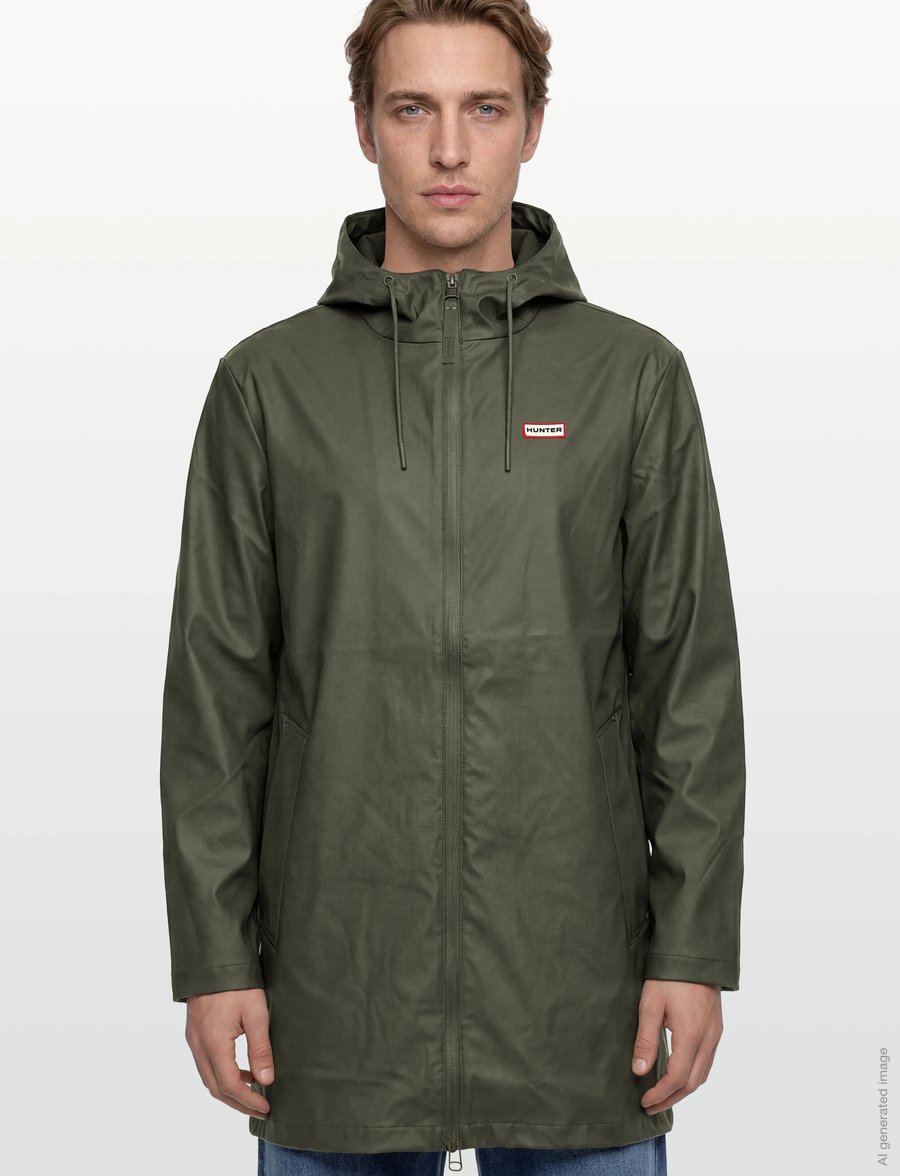 Hunter - ANDREA PU RAINCOAT - regnjakker - kambaba - 3