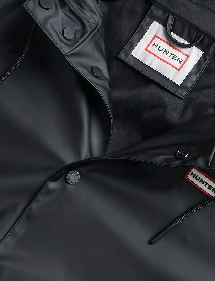 Hunter - JO PU RAINCOAT - black - 2