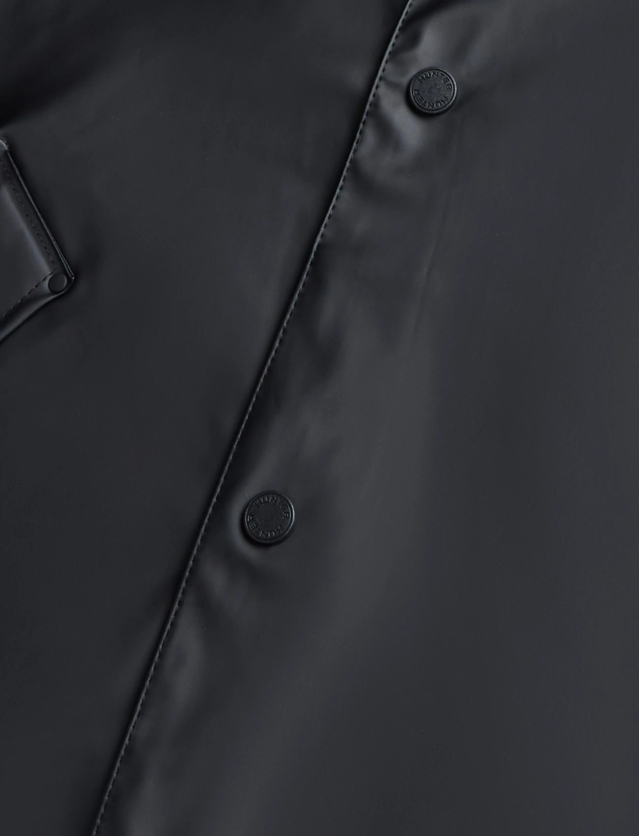 Hunter - JO PU RAINCOAT - black - 3