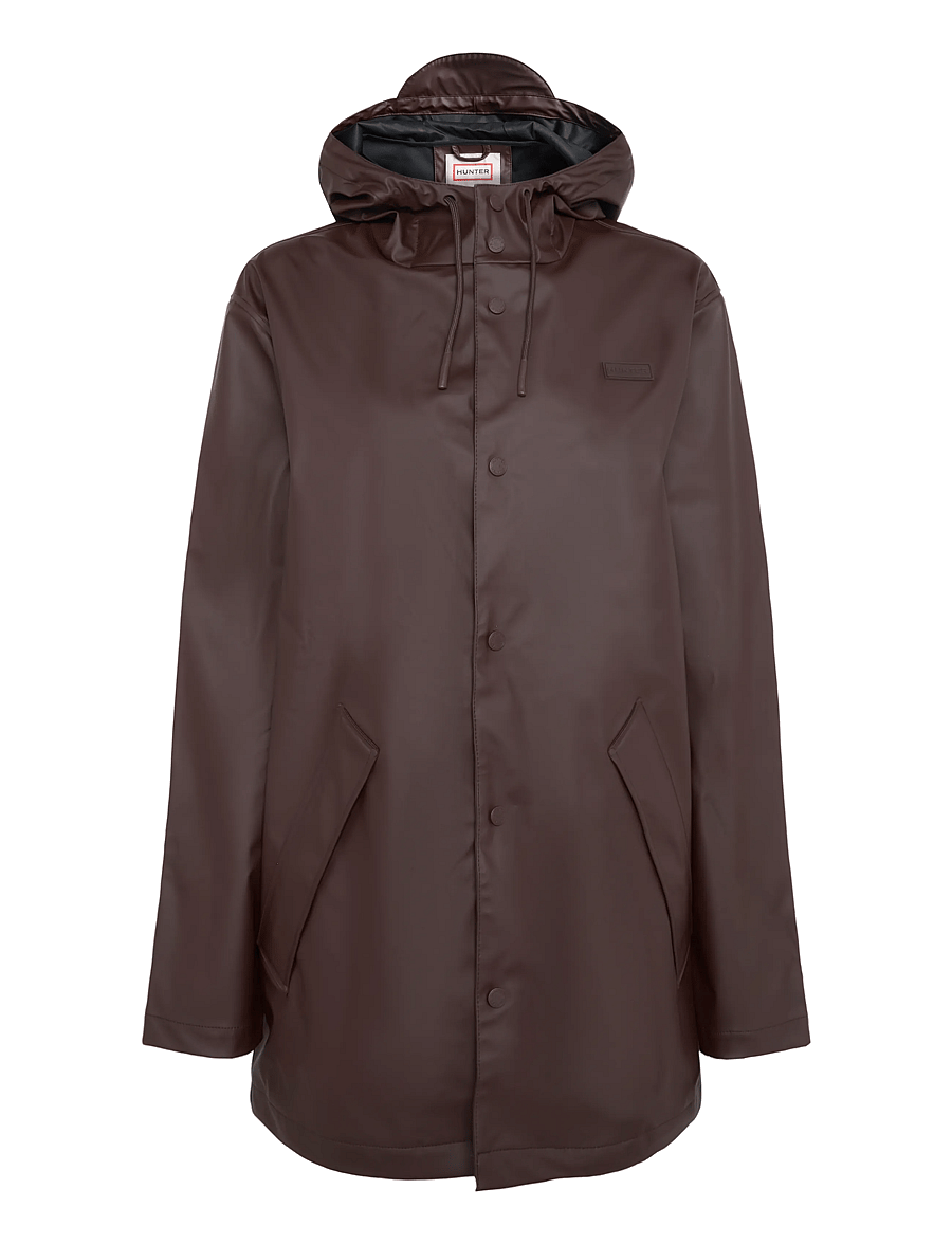 Hunter - JO PU RAINCOAT - parkas - chocolate brown - 0