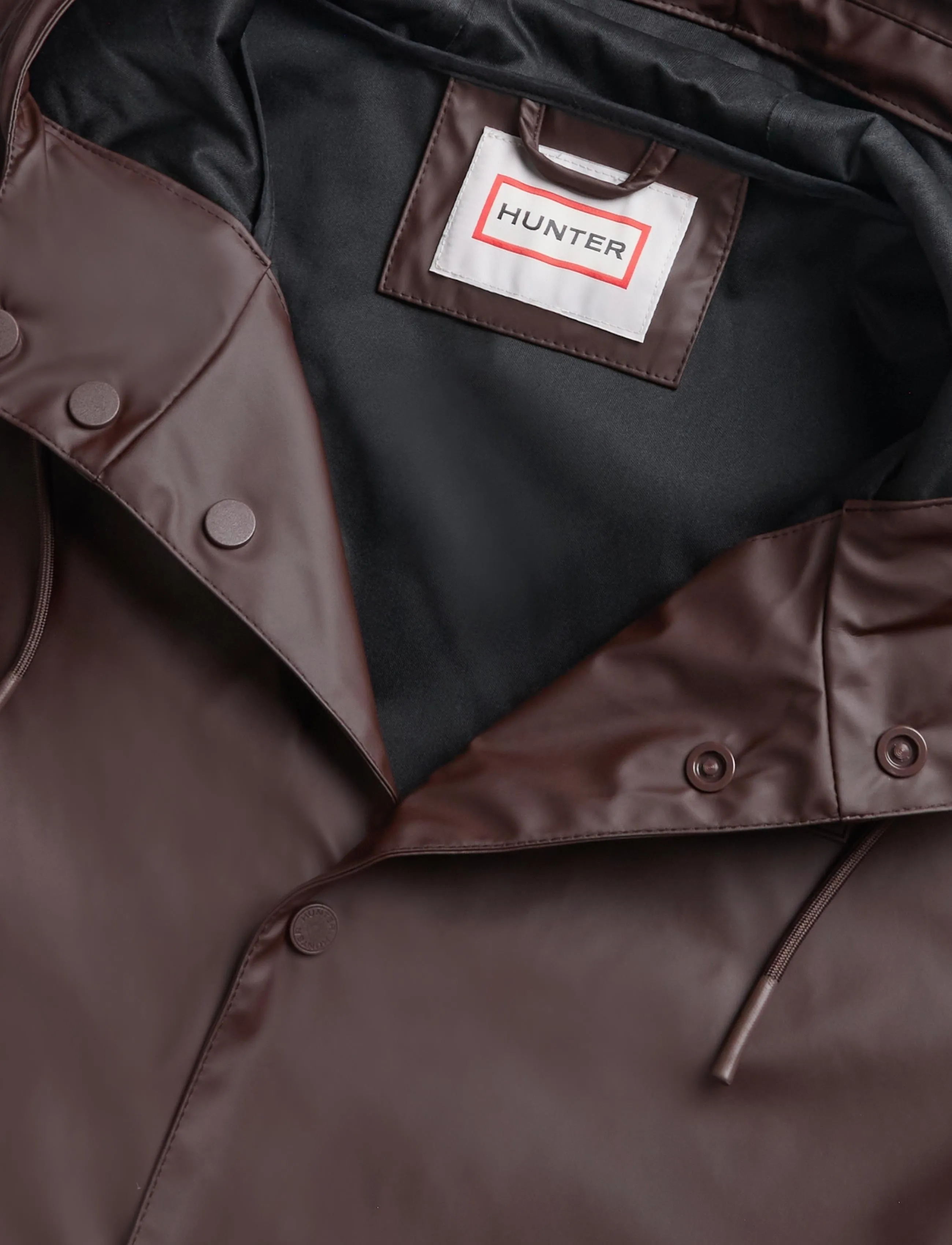 Hunter - JO PU RAINCOAT - parkas - chocolate brown - 2