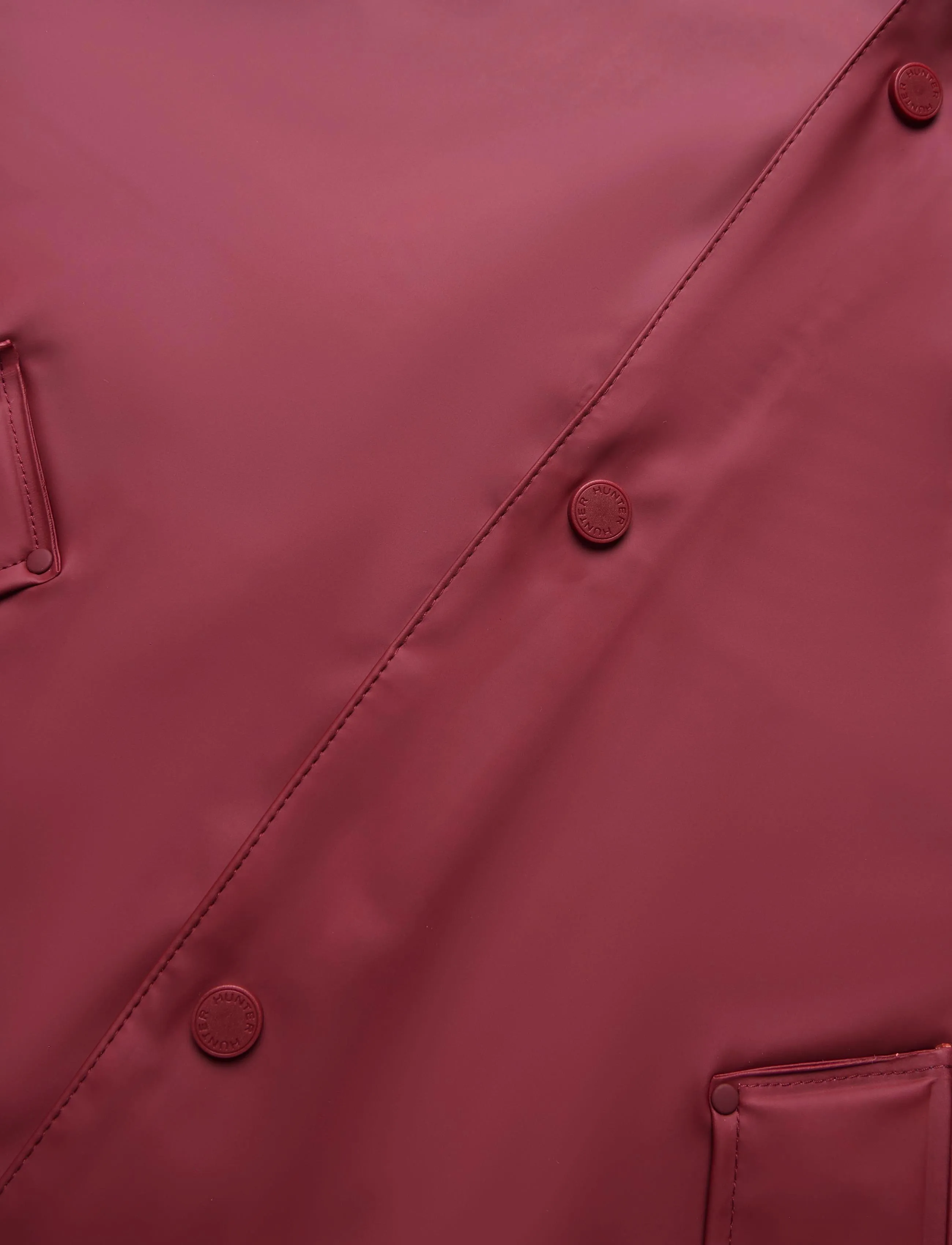Hunter - JO PU RAINCOAT - parkas - merlot - 3