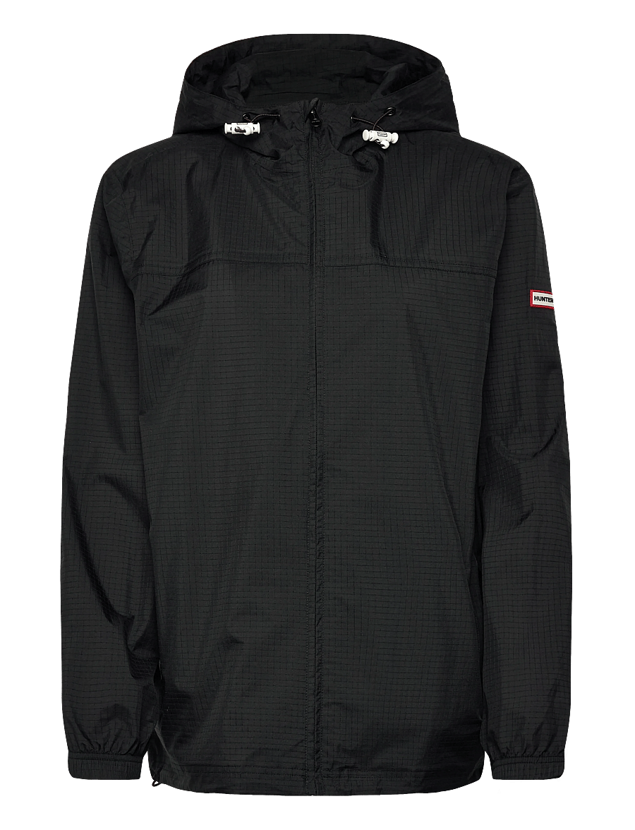 Hunter - HUNTER PACKABLE RAIN JACKET - striukės nuo vėjo - black - 1