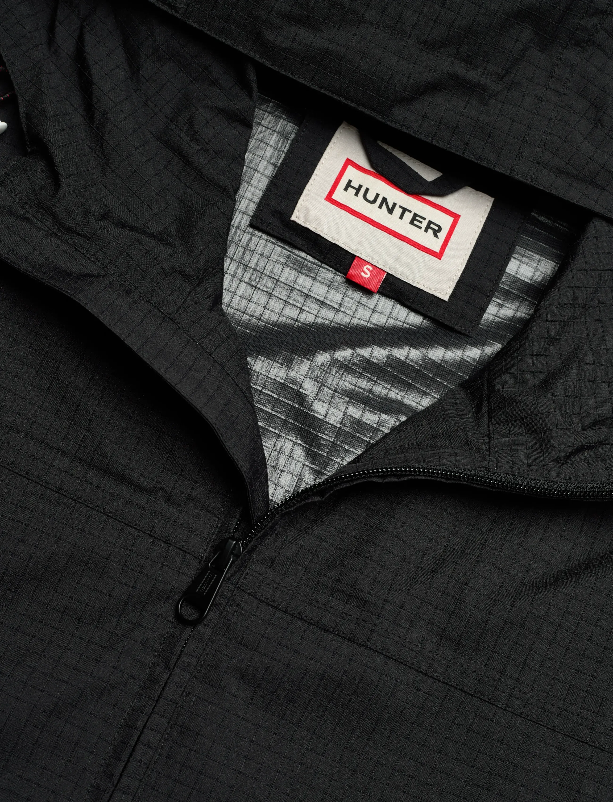 Hunter - HUNTER PACKABLE RAIN JACKET - striukės nuo vėjo - black - 5