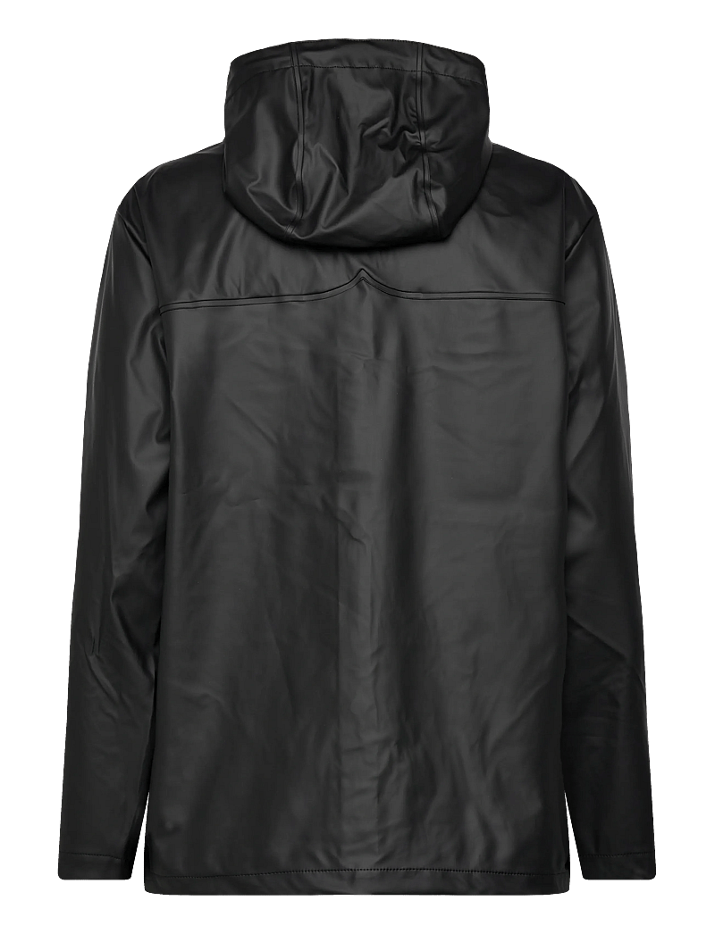 Hunter - IZZY PU HOODED JACKET - regnjakker - black - 1