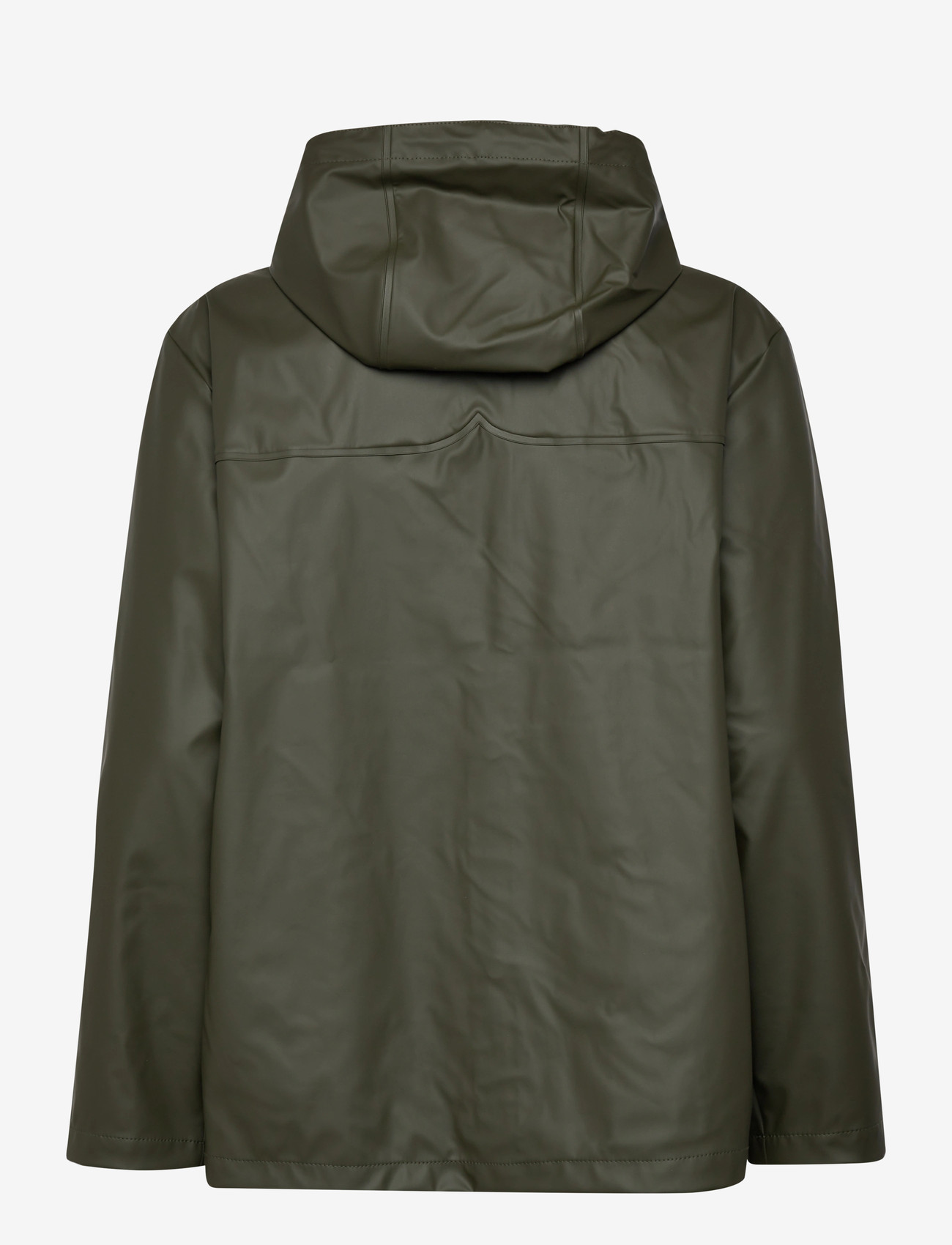 Hunter - IZZY PU HOODED JACKET - regnjakker - kambaba - 1