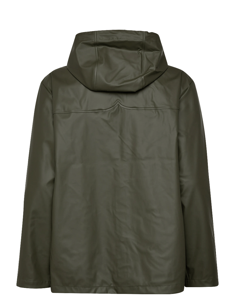 Hunter - IZZY PU HOODED JACKET - regenmäntel - kambaba - 2