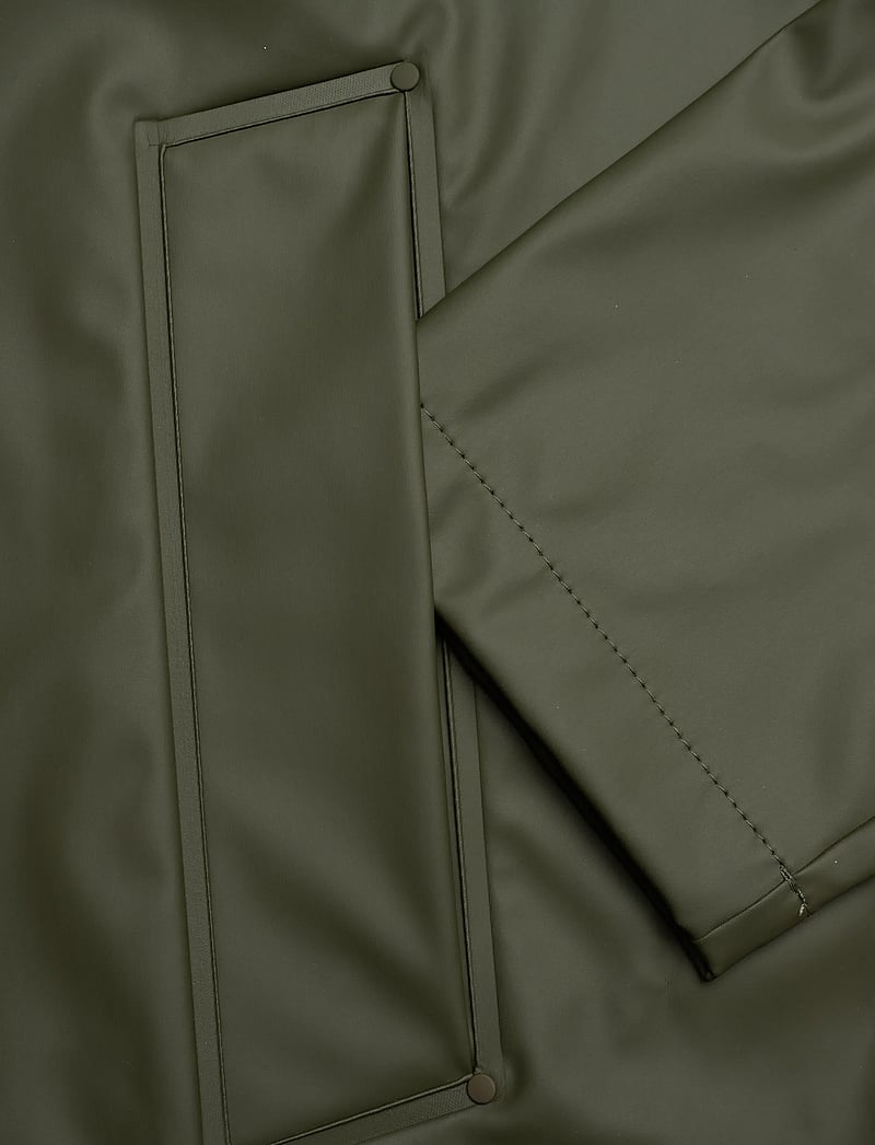 Hunter - IZZY PU HOODED JACKET - regnjakker - kambaba - 3