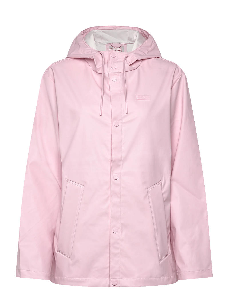 Hunter - IZZY PU HOODED JACKET - regnjakker - parfait pink - 0