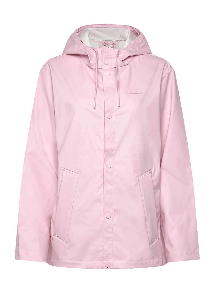 Hunter - IZZY PU HOODED JACKET - regnjackor - parfait pink - 1