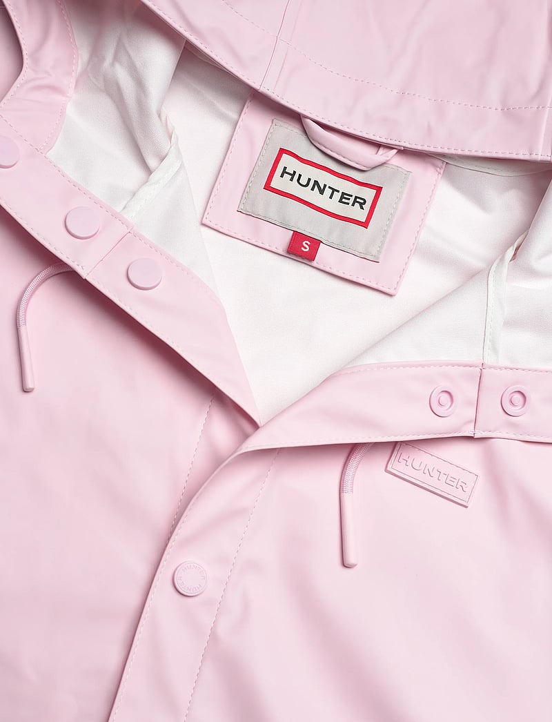 Hunter - IZZY PU HOODED JACKET - regnjakker - parfait pink - 2