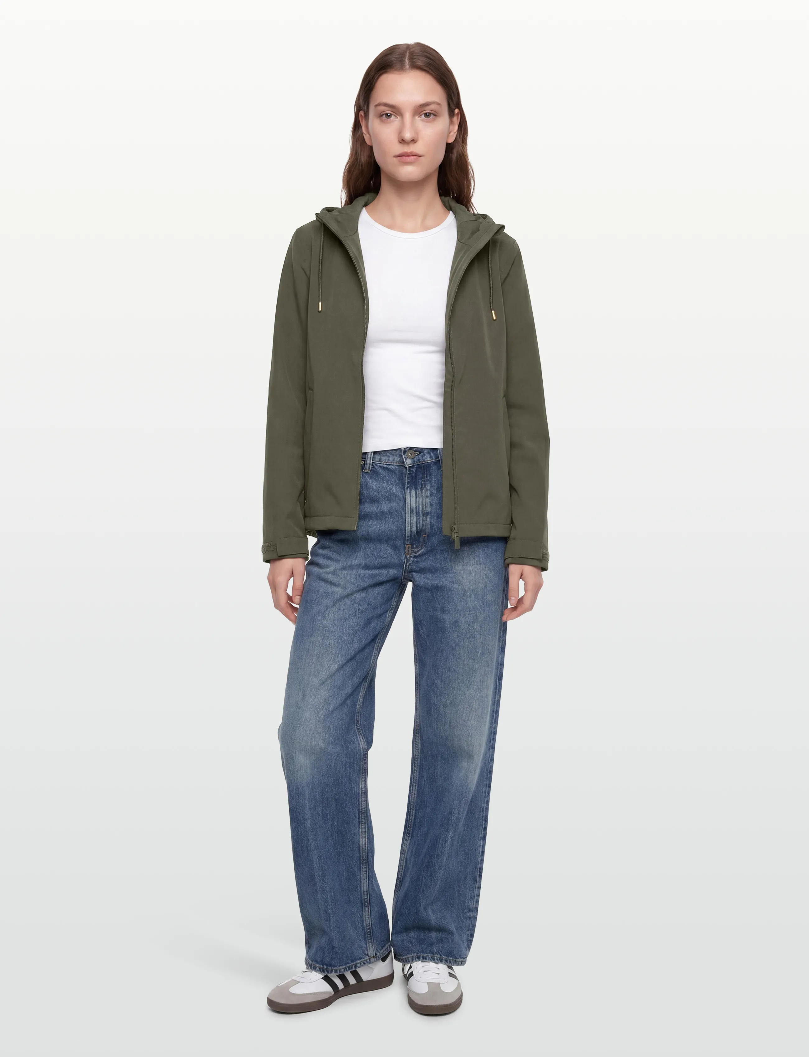 Hunter Original Lightweight Waterproof Jacket, XL, Rainwear, Khakigrün - Rain Coats, Frauen