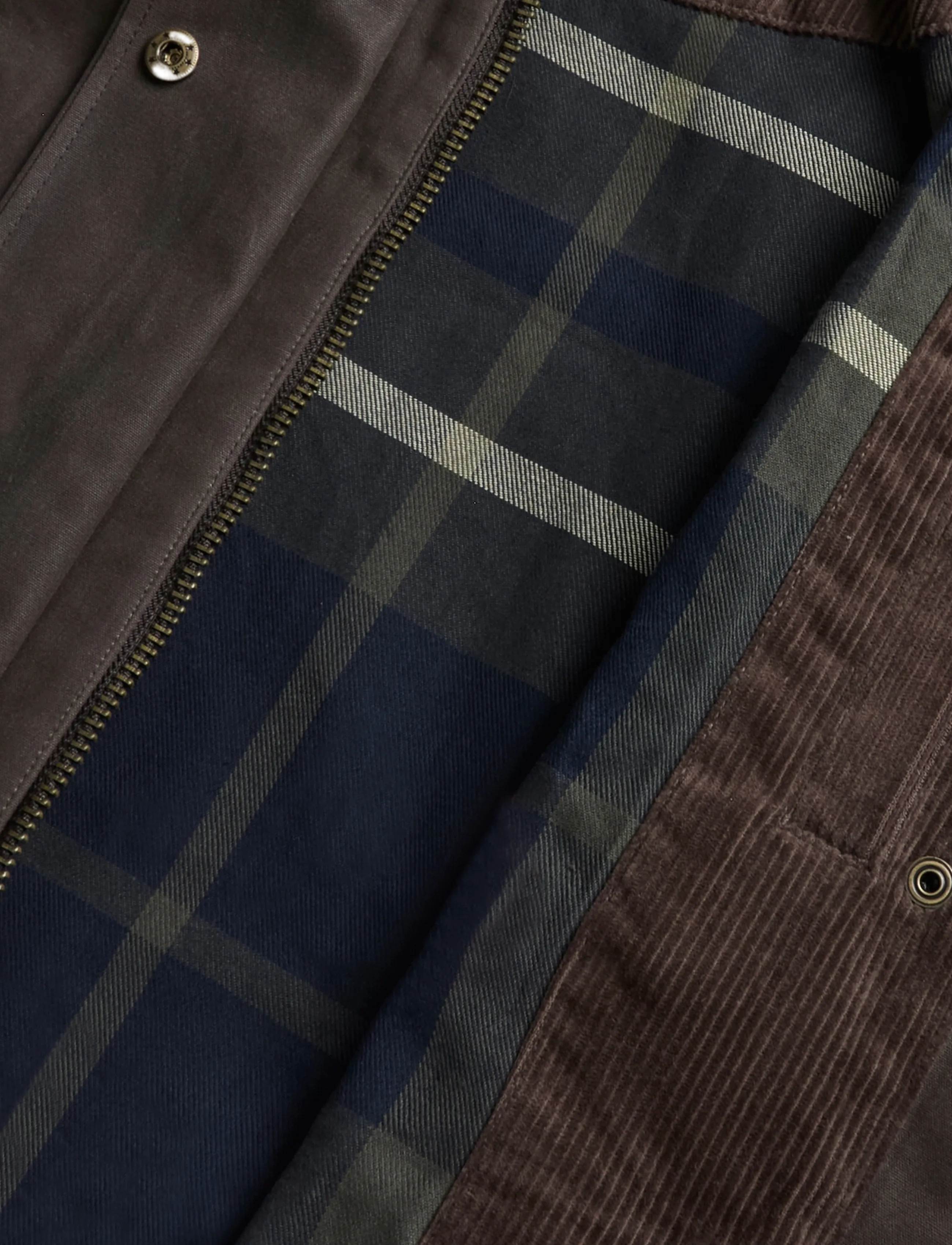 Hunter - LEITH WAXED JACKET - chocolate brown - 4