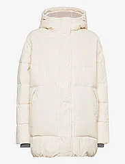 Hunter - Womens Intrepid Mid Puffer - winter jackets - white willow - 0