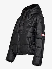 Hunter - Womens Intrepid Short Puffer - winter jackets - hunter logo black - 2