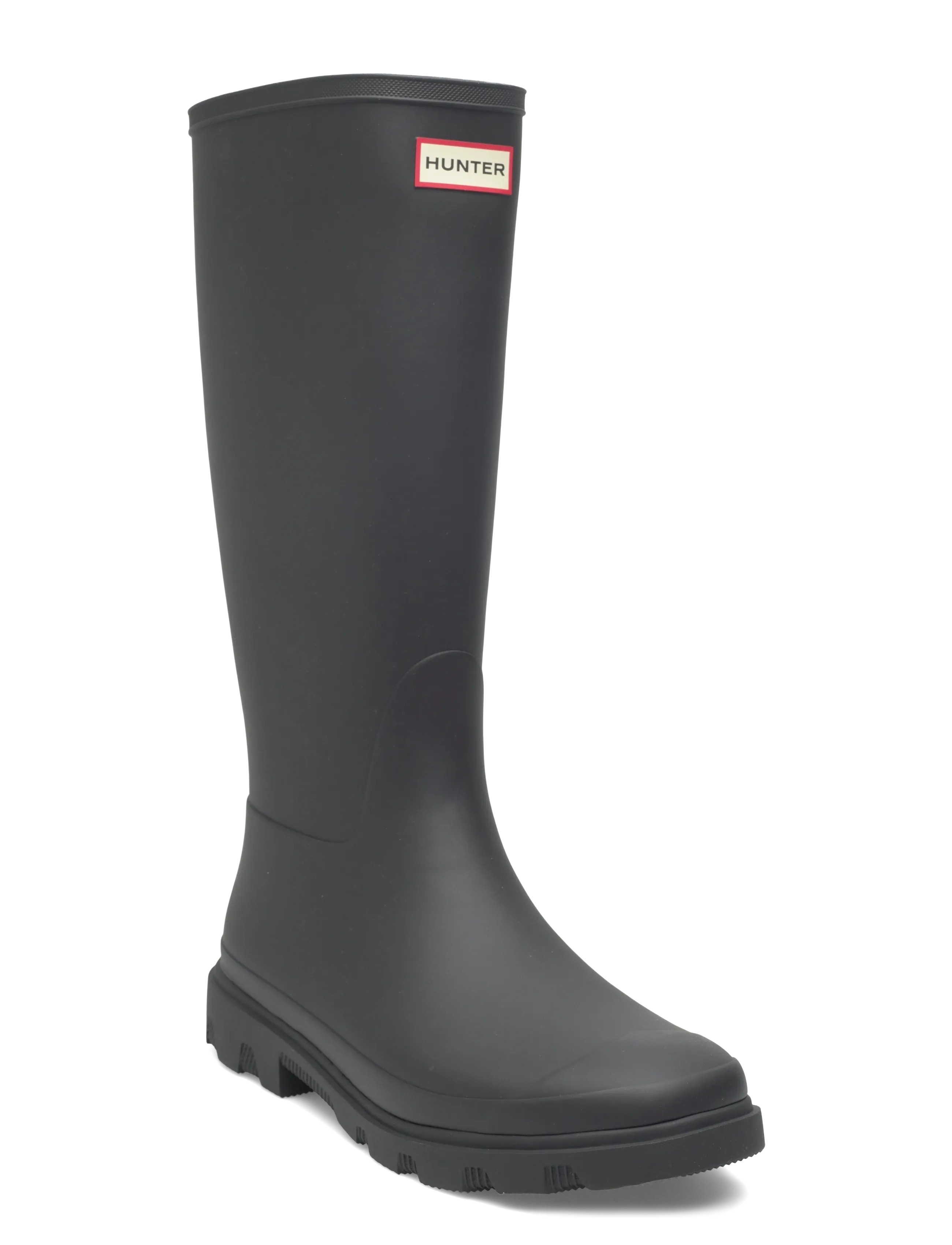 Hunter Unisex Downpour Tall Boot, 41, Boots, Schwarz - Rain Frauen