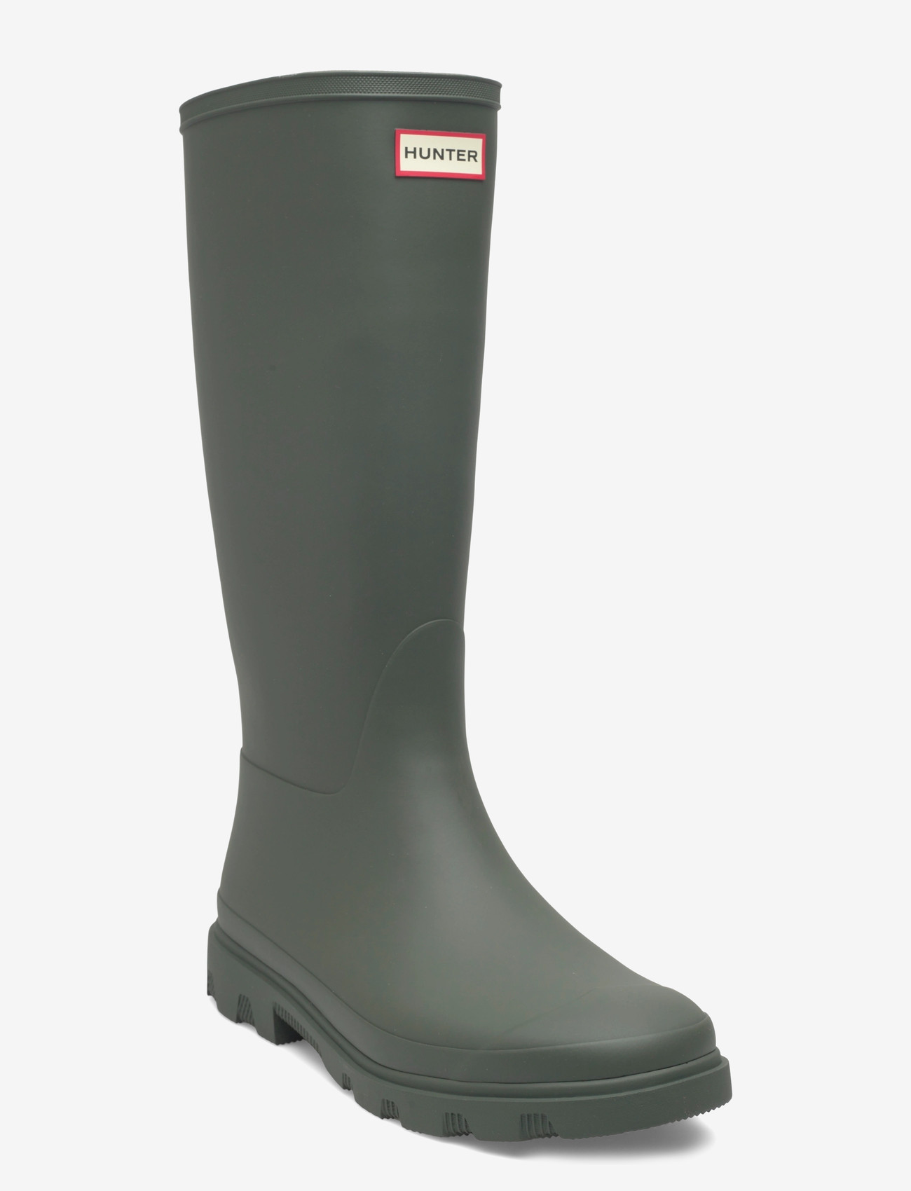 Hunter - UNISEX DOWNPOUR TALL BOOT - everyday style - dark olive - 0