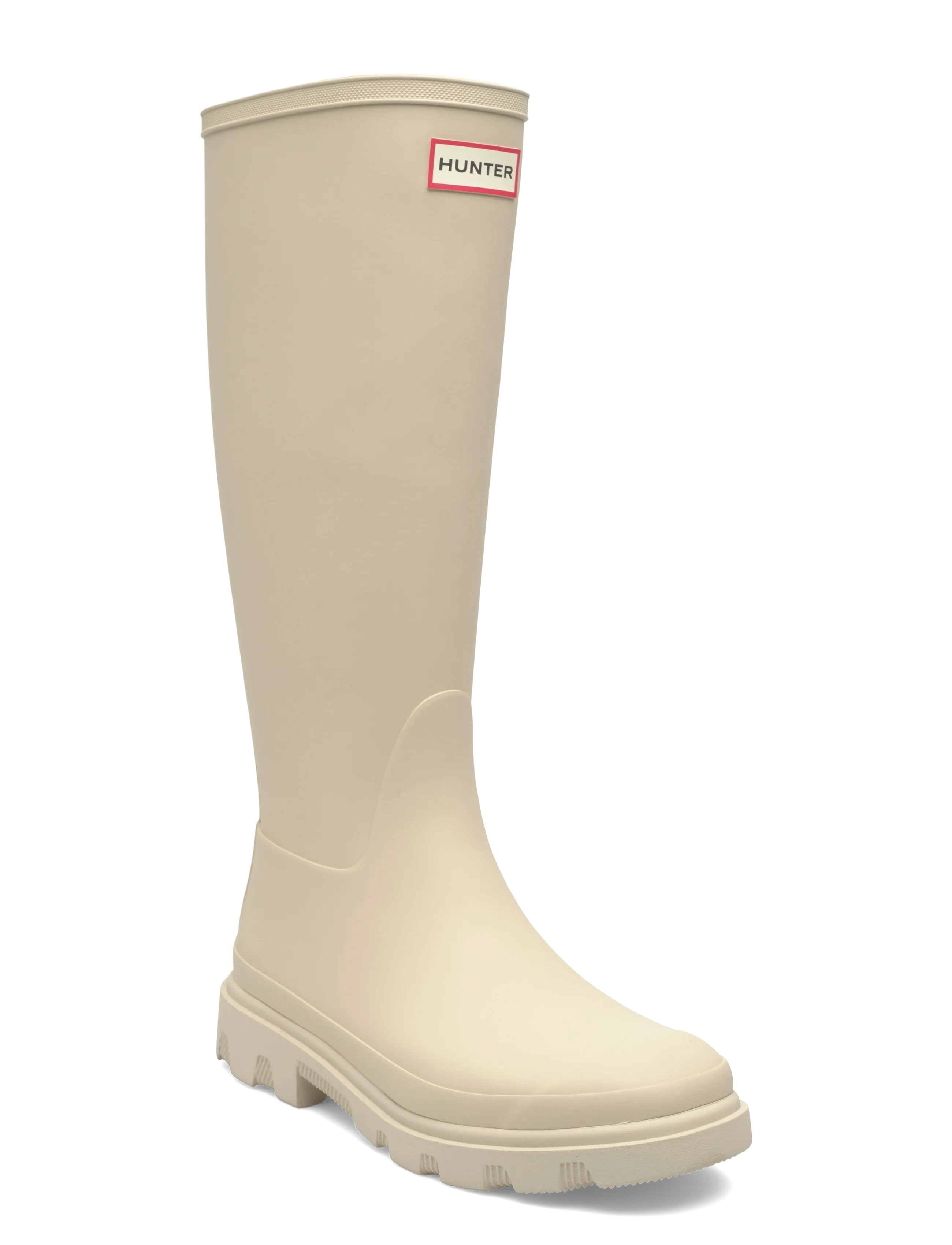 Hunter UNISEX DOWNPOUR TALL BOOT - Hunter - GRAVEL / cream