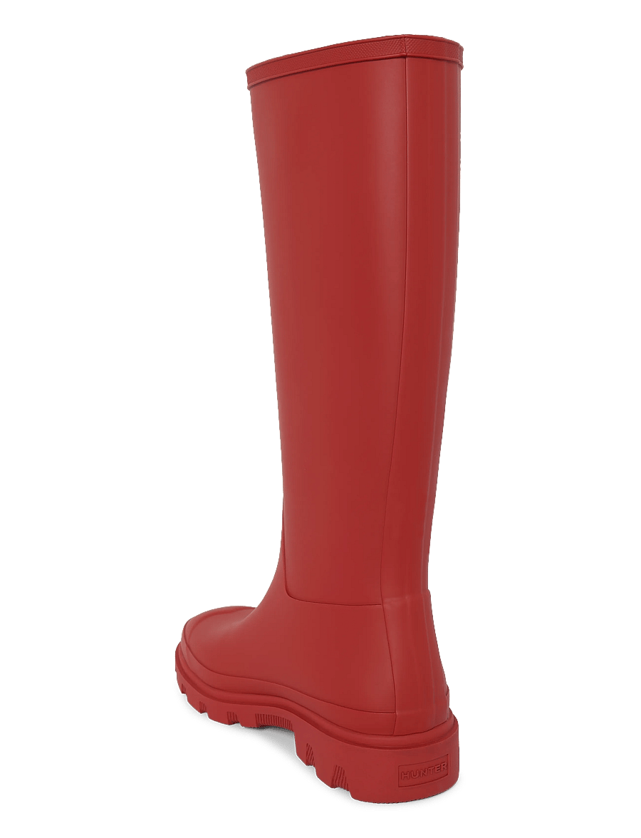 Hunter - UNISEX DOWNPOUR TALL BOOT - igapäevane stiil - military red - 1