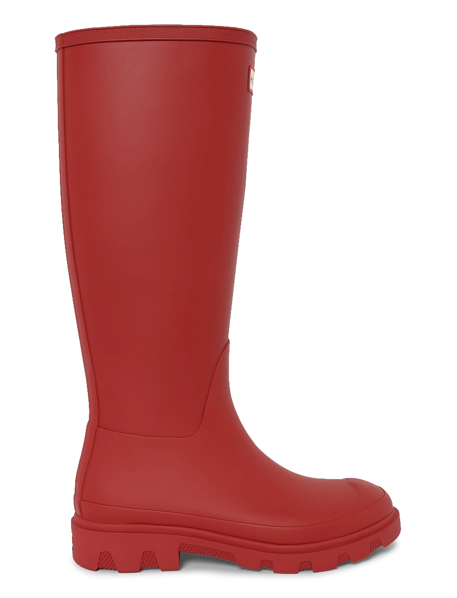 Hunter - UNISEX DOWNPOUR TALL BOOT - igapäevane stiil - military red - 2
