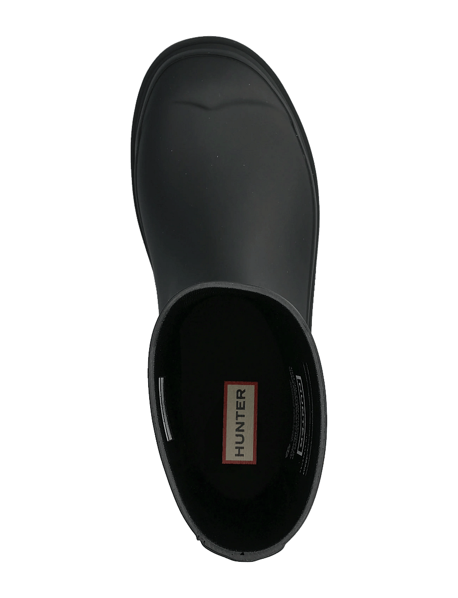Hunter - UNISEX DOWNPOUR SHORT BOOT - regnstövlar - black - 3