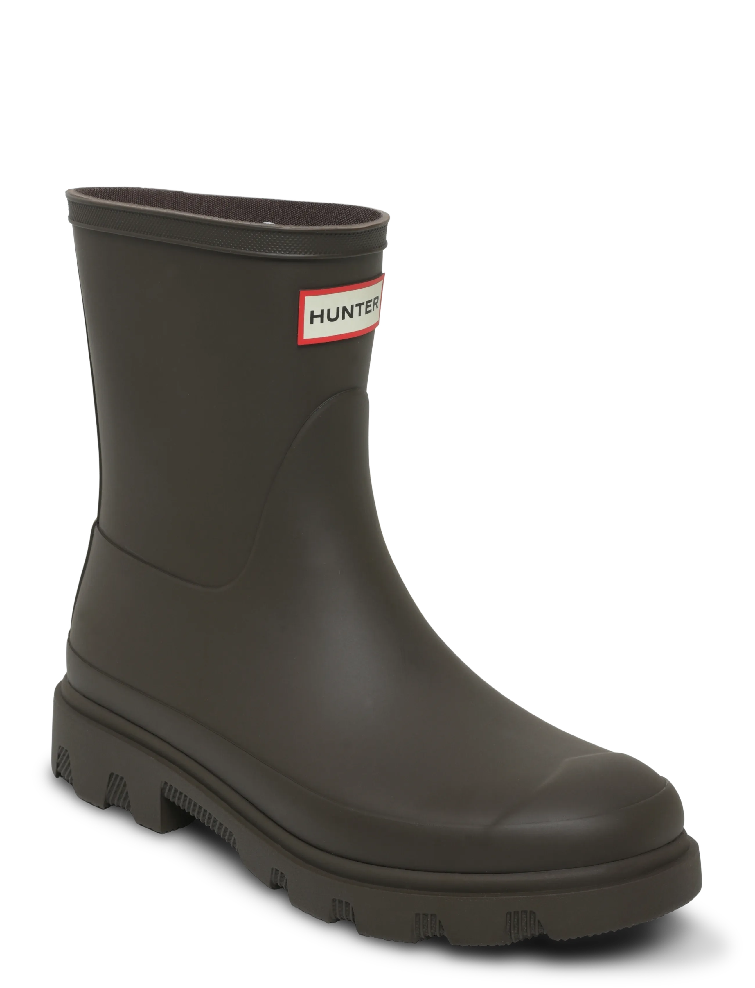 Hunter Unisex Downpour Short Boot, Kvinder, Korte Gummistøvler, Brun, Str: 36