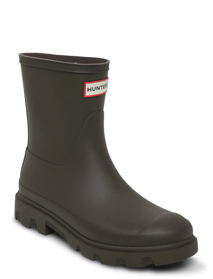 Hunter - UNISEX DOWNPOUR SHORT BOOT - hverdags stil - chocolate brown - 0