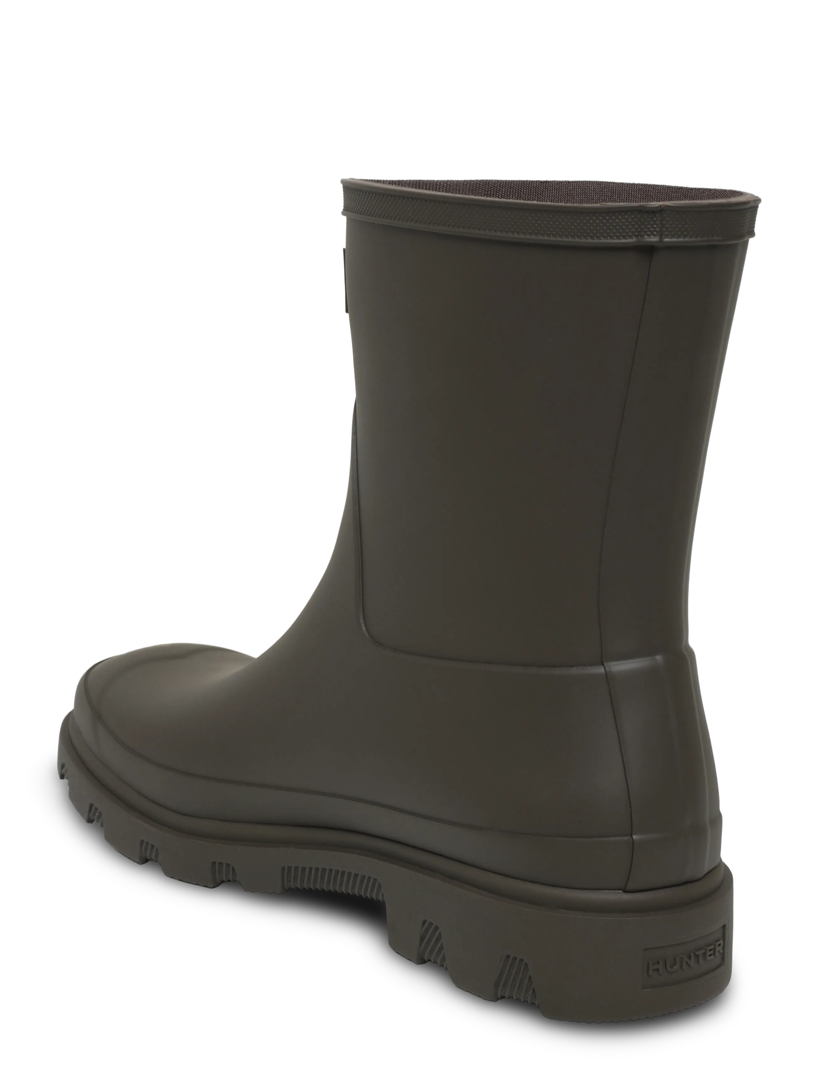 Hunter - UNISEX DOWNPOUR SHORT BOOT - everyday style - chocolate brown - 1