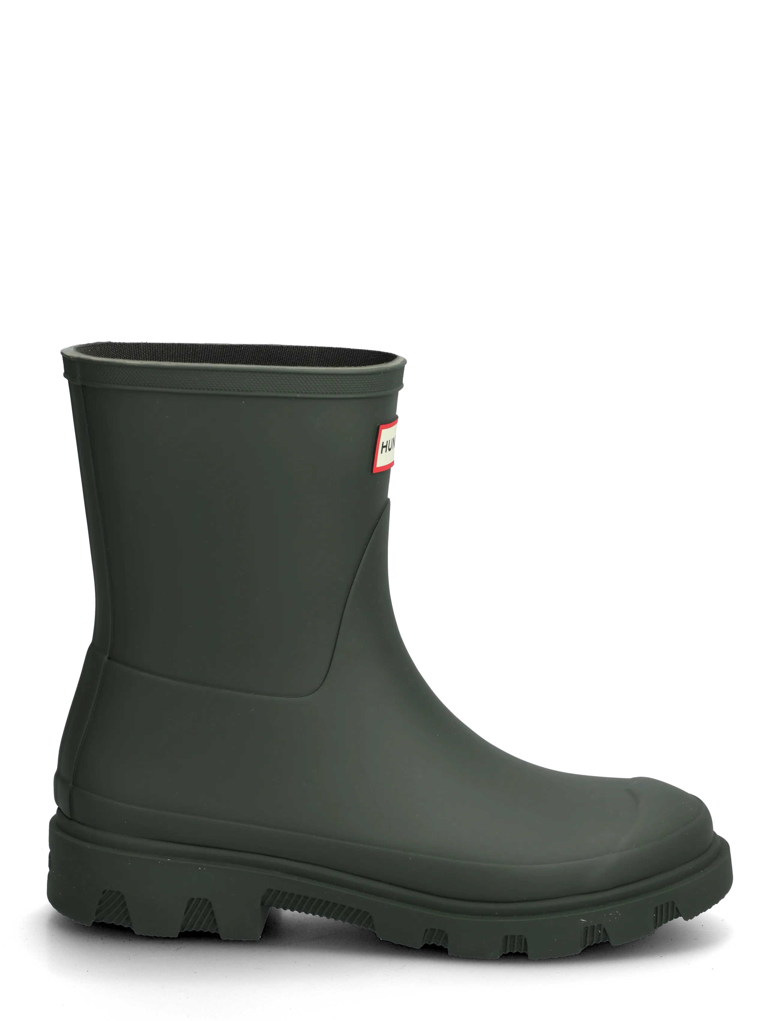 Hunter - UNISEX DOWNPOUR SHORT BOOT - alltags-style - dark olive - 1