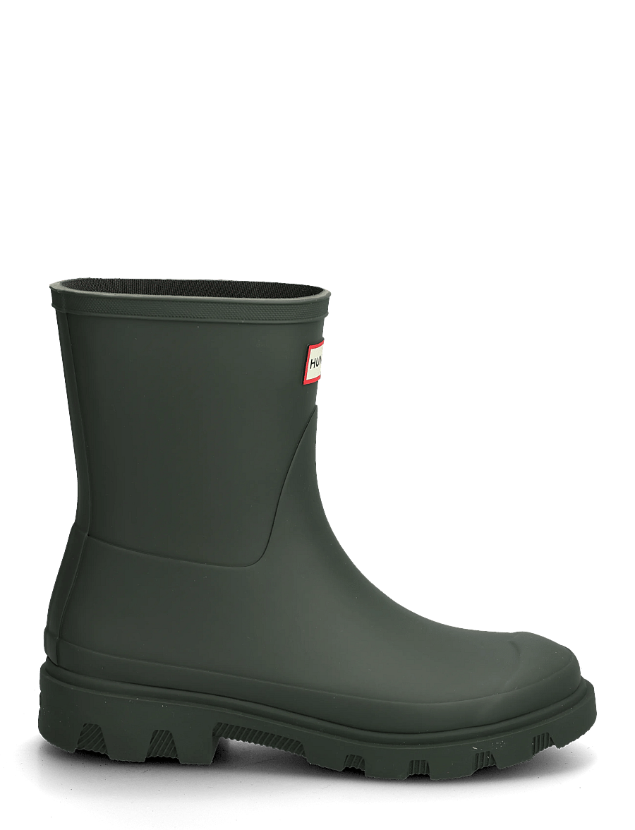 Hunter - UNISEX DOWNPOUR SHORT BOOT - alltags-style - dark olive - 1