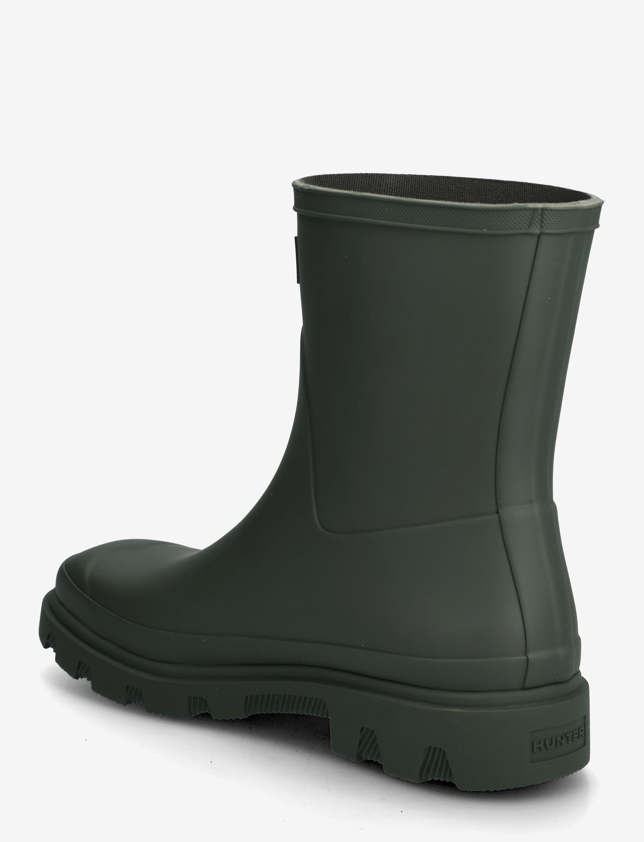 Hunter - UNISEX DOWNPOUR SHORT BOOT - hverdags stil - dark olive - 2