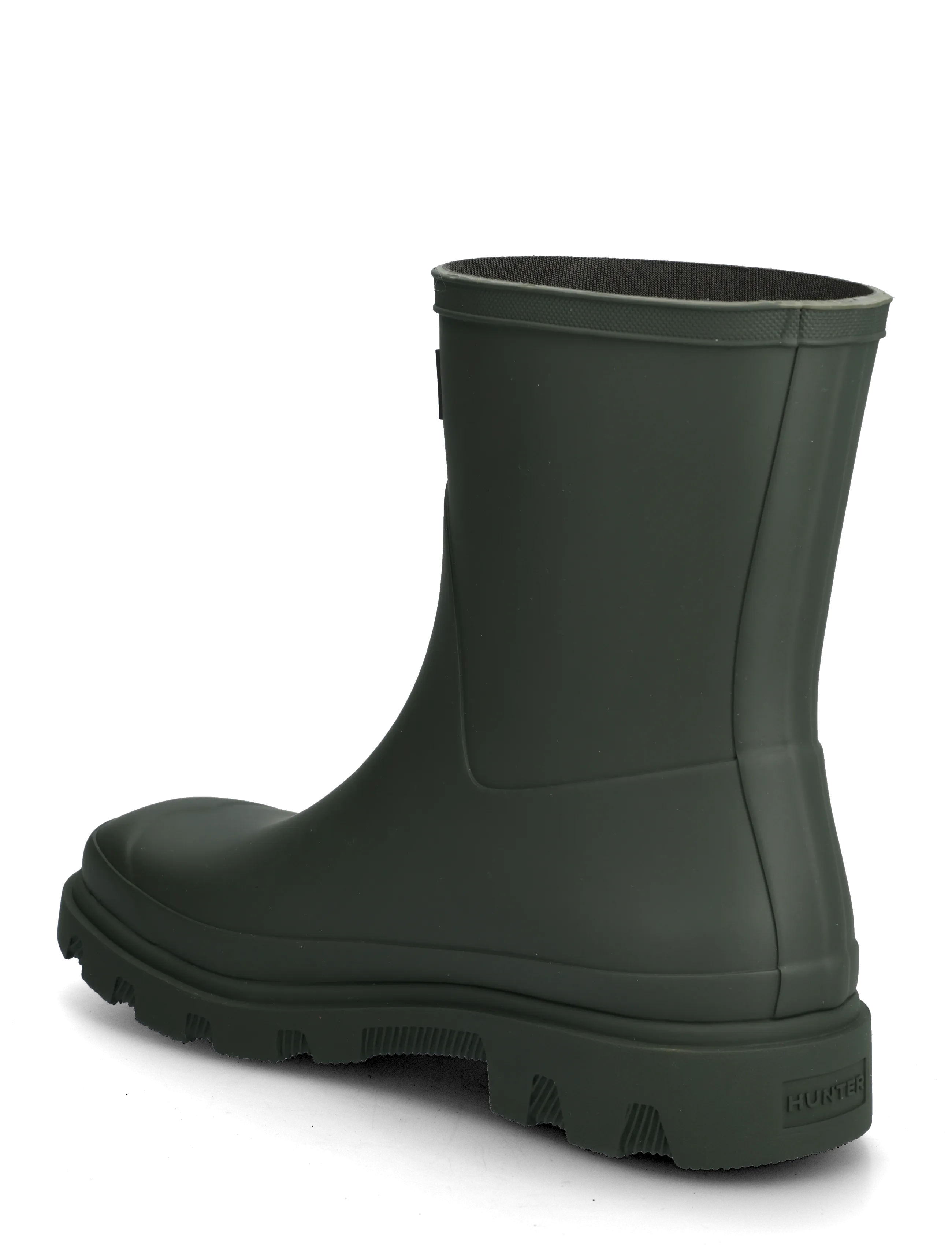 Hunter - UNISEX DOWNPOUR SHORT BOOT - alltags-style - dark olive - 2